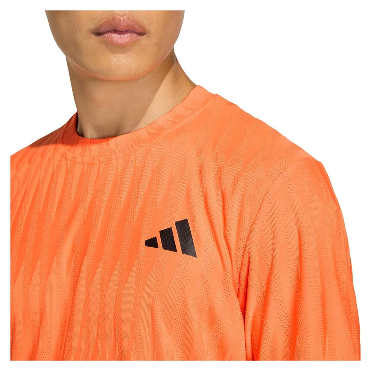 ADIDAS T FREELIFT TEE - Arancione - vista 3