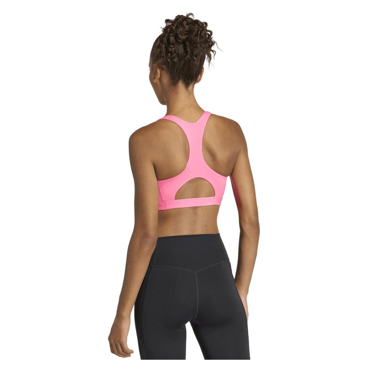 ADIDAS OPTIME ESSENTIAL MS BRA - Nero - vista 3