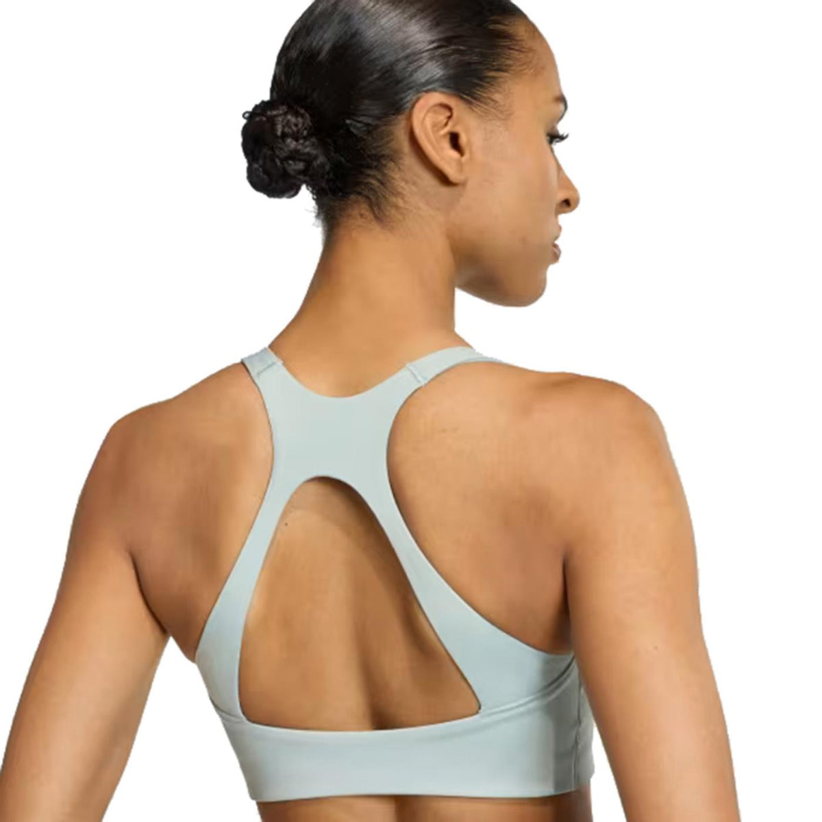 ADIDAS OPTIME MEDIUM SUPPORT BRA - C1-azzurro - vista 3