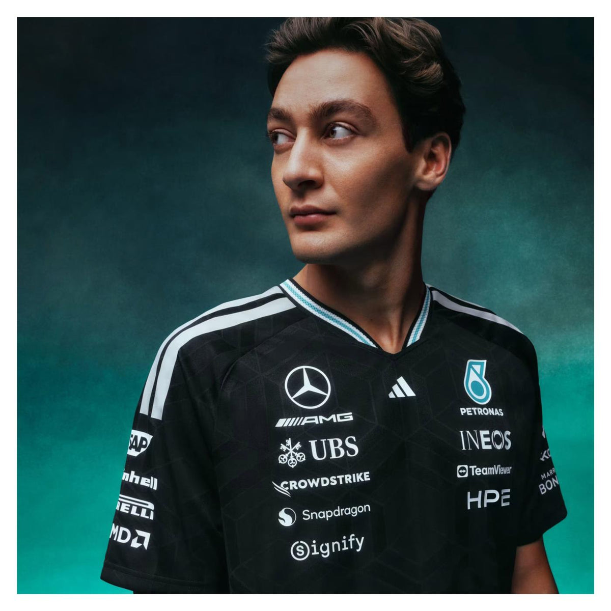 ADIDAS MERCEDES TEAM DRIVER TEE - seconda immagine