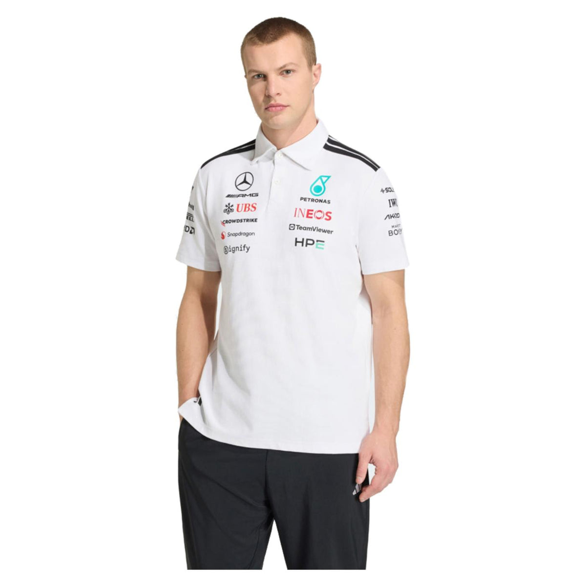 ADIDAS MERCEDES ENGINEERS POLO - Bianco - immagine principale