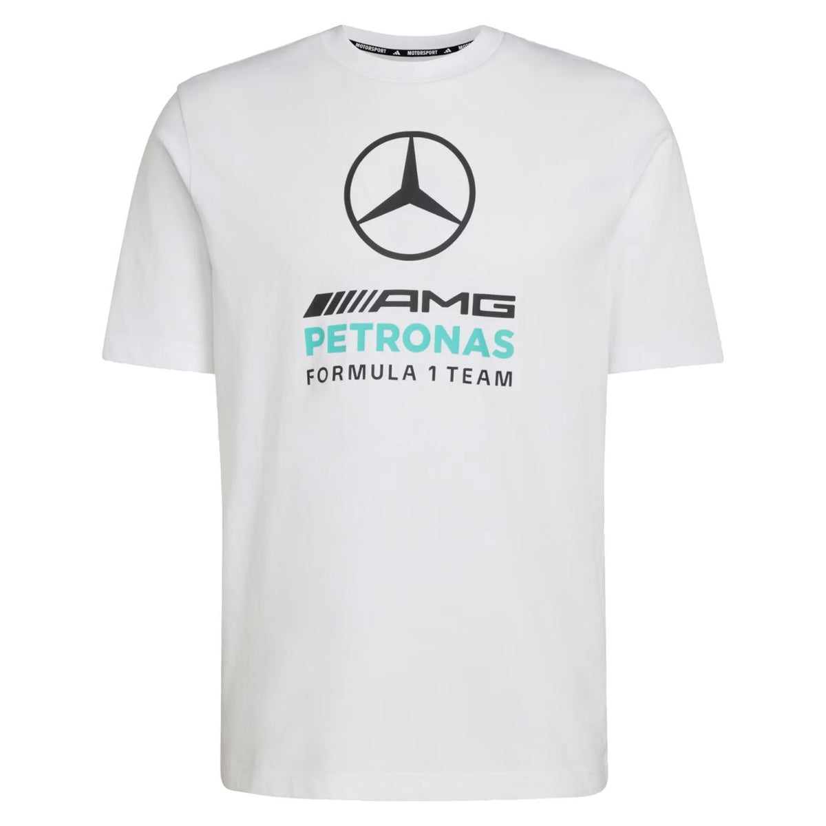 ADIDAS MERCEDES TEAM GRAPHIC TEE - Bianco - vista 3