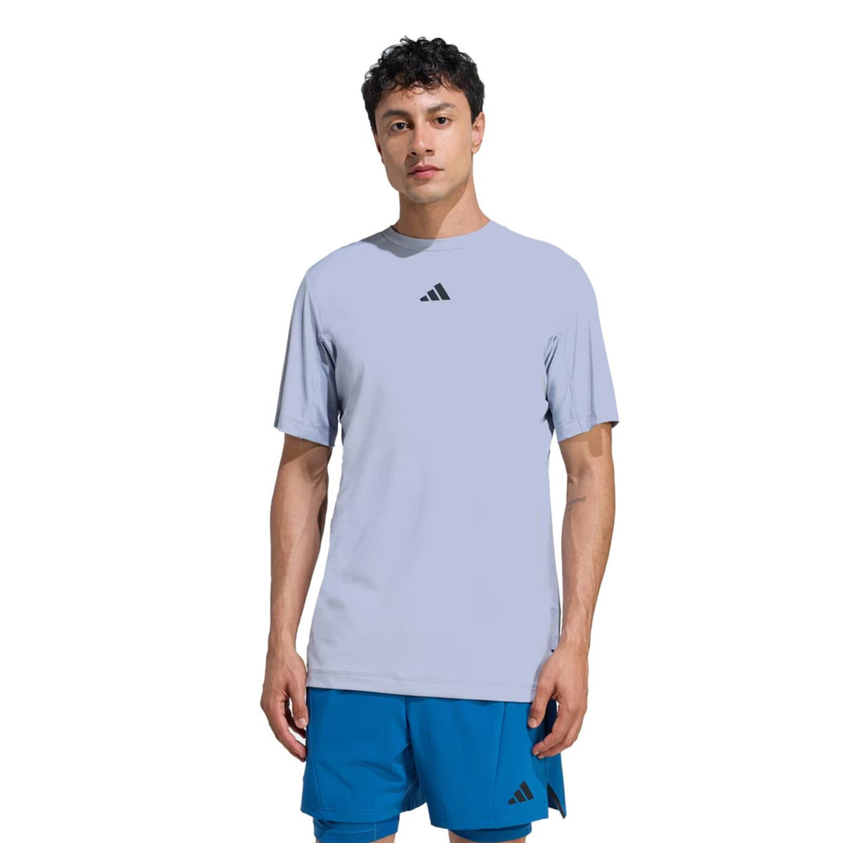 ADIDAS D4T POWER TEE HALO SILVER