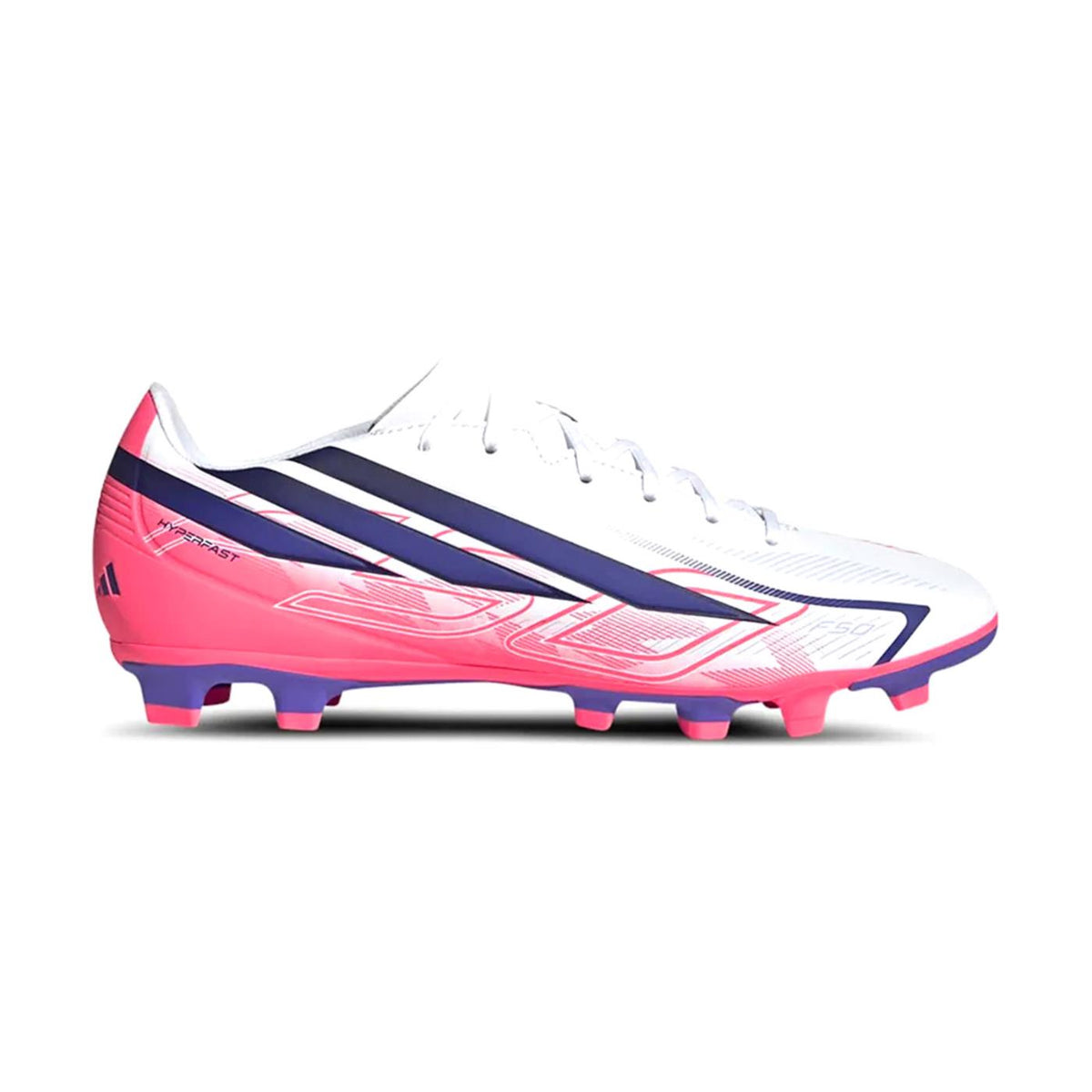 ADIDAS F50 HYPERFAST CLUB FG-MG - Bianco - immagine principale