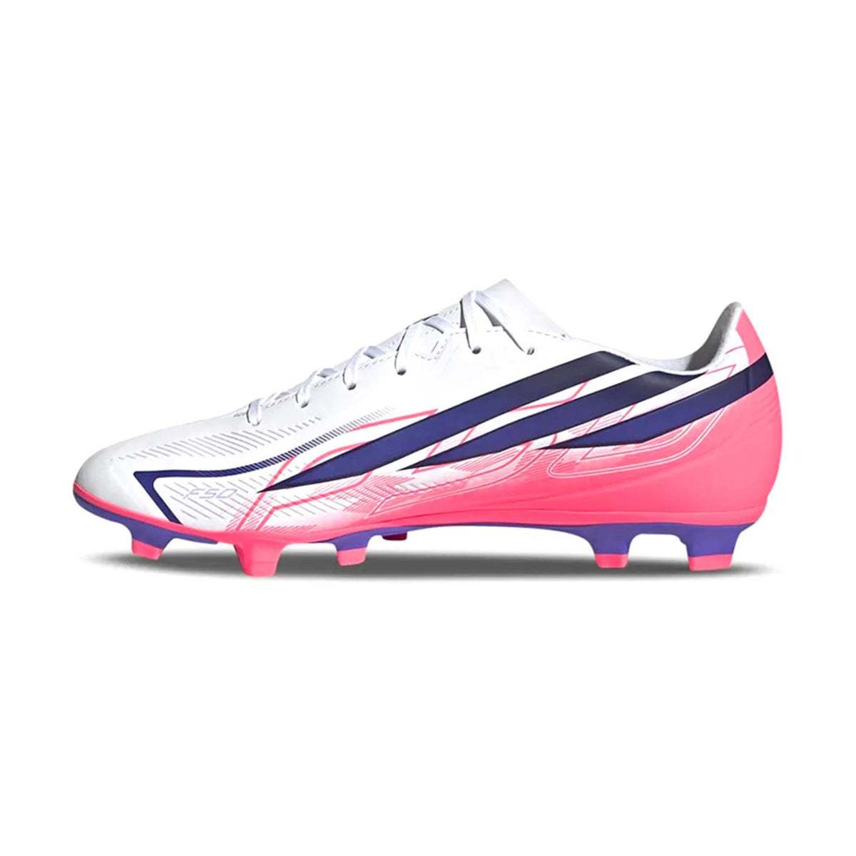 ADIDAS F50 HYPERFAST CLUB FG-MG - Bianco - vista 2