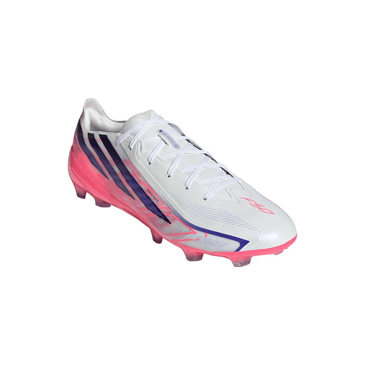 ADIDAS F50 HYPERFAST PRO FG - Bianco - vista 3