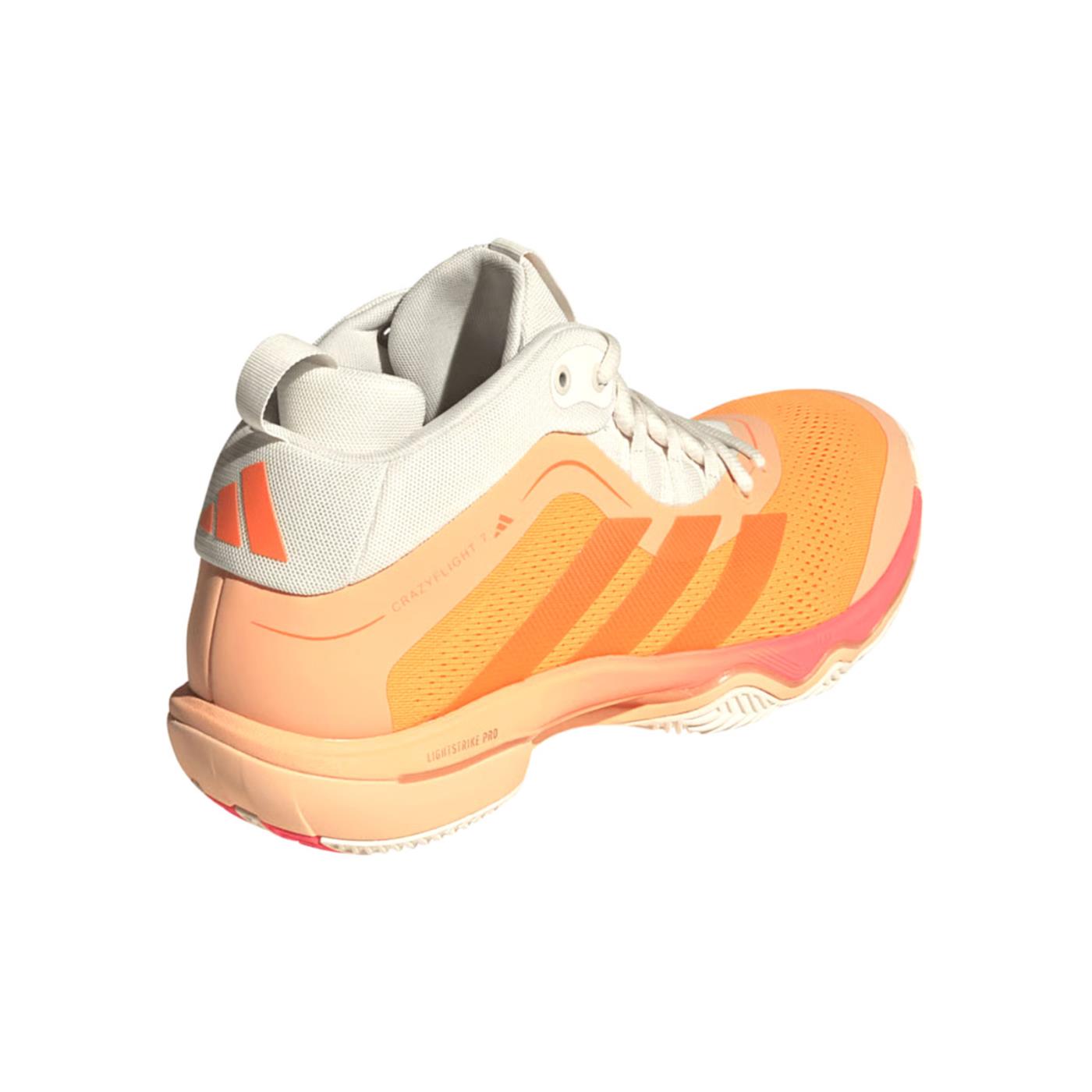 ADIDAS CRAZYFLIGHT 7 MID - Arancione - vista 4