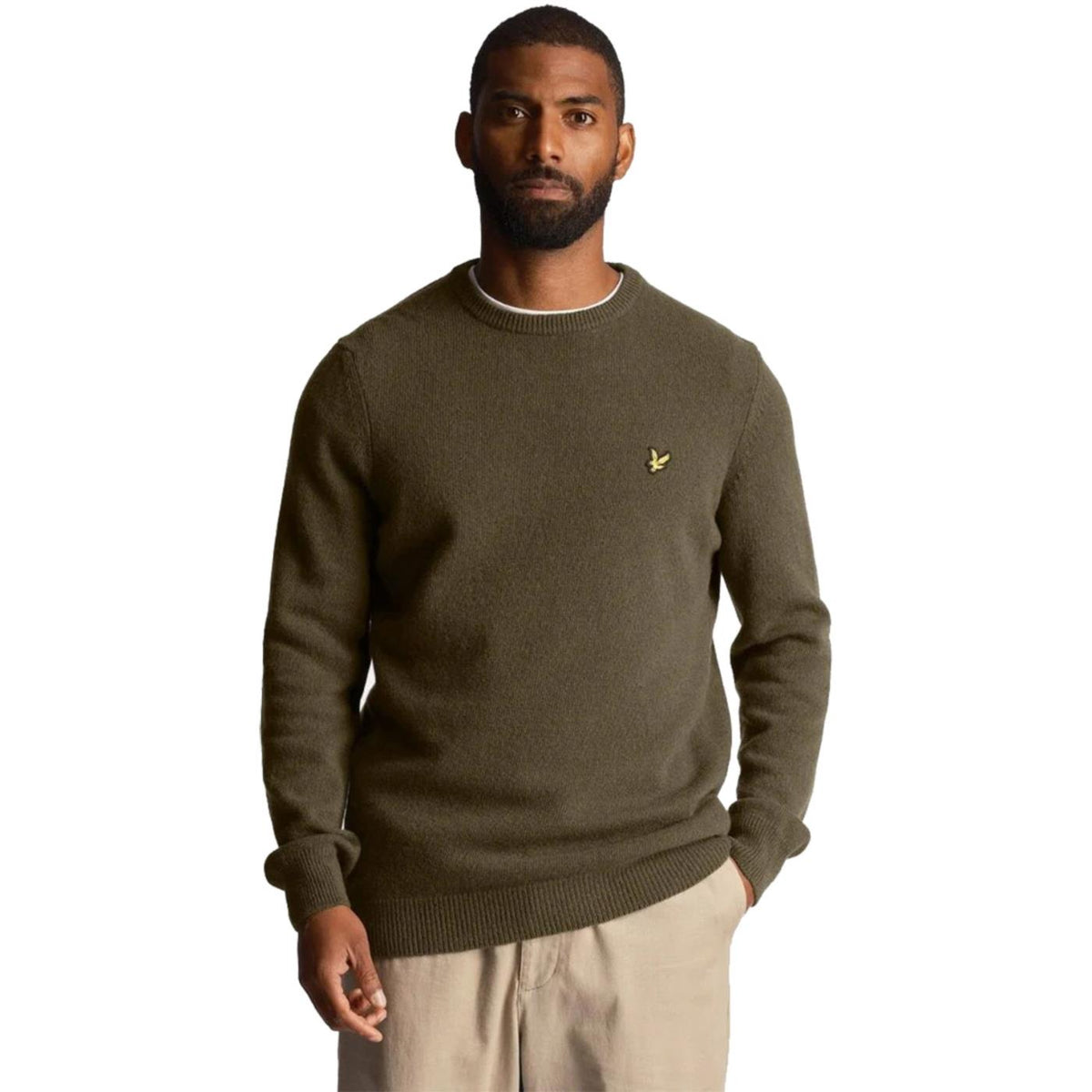 LYLE & SCOTT CREW NECK JUMPER - Militare - immagine principale