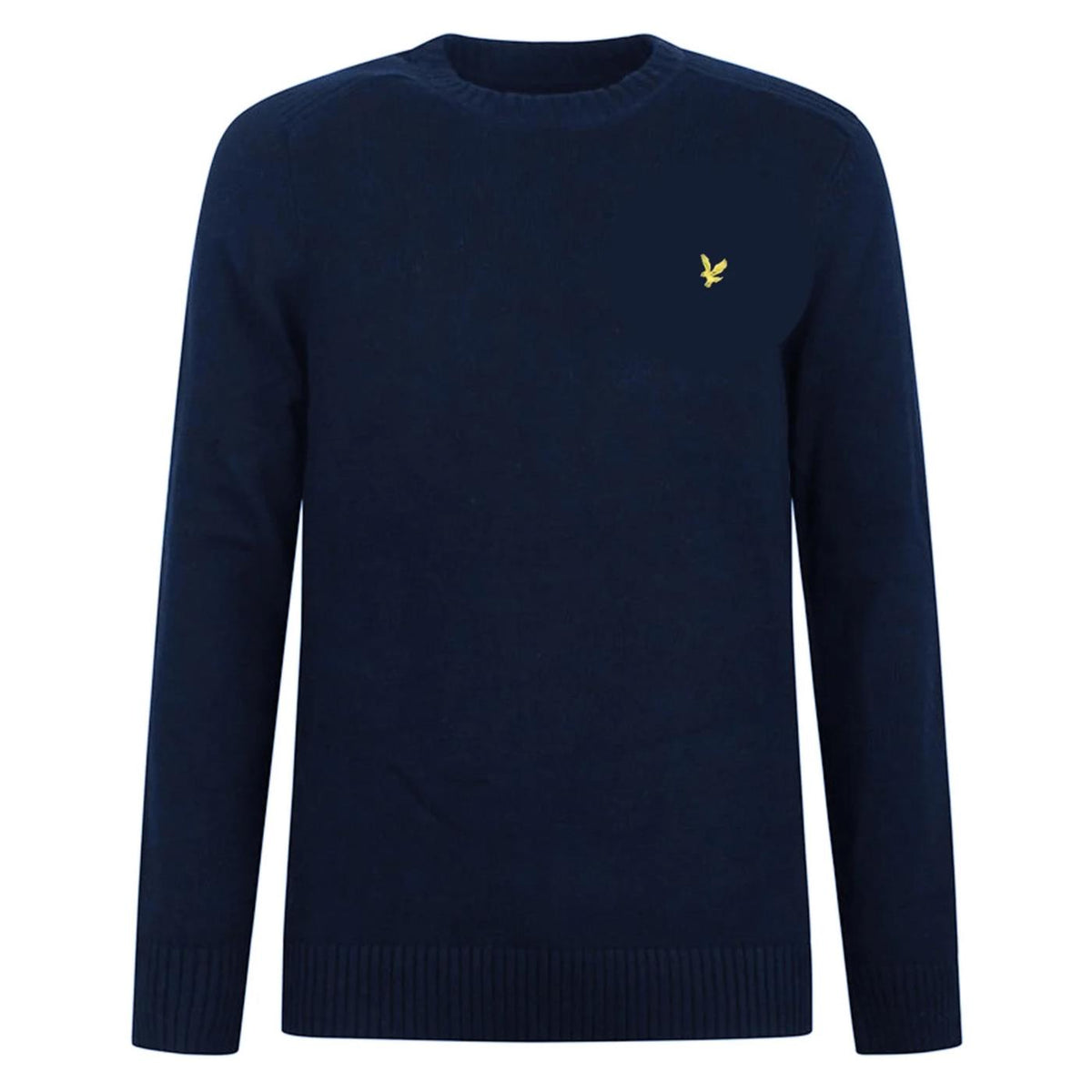 LYLE & SCOTT CREW NECK JUMPER - Blu - vista 3