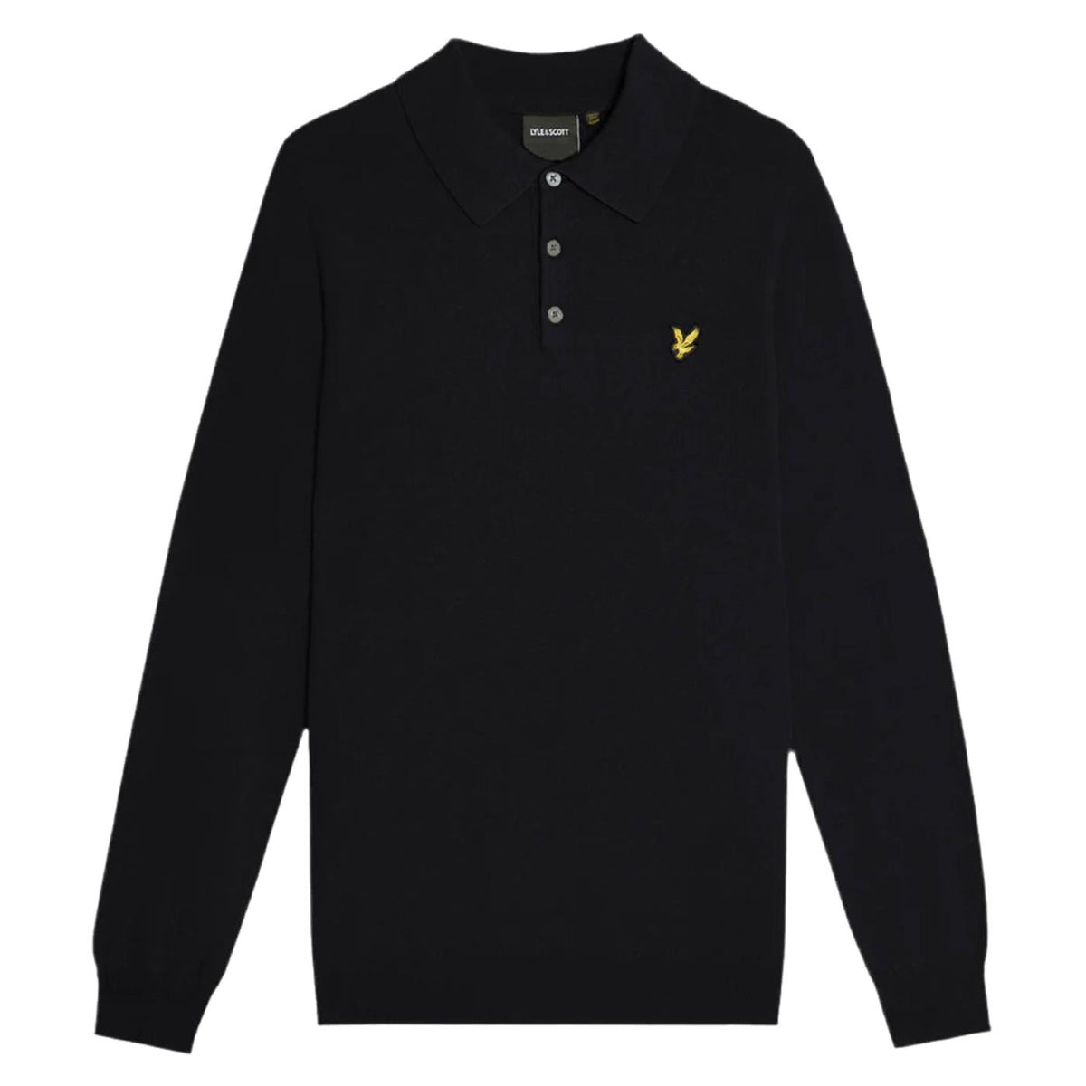 LYLE & SCOTT MERINO BLEND LS POLO - vista 3
