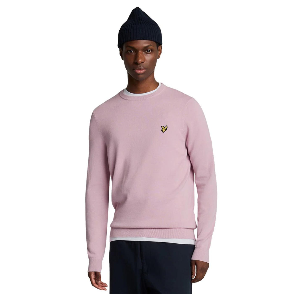 LYLE & SCOTT COTTON CREW NECK JUMPER - seconda immagine