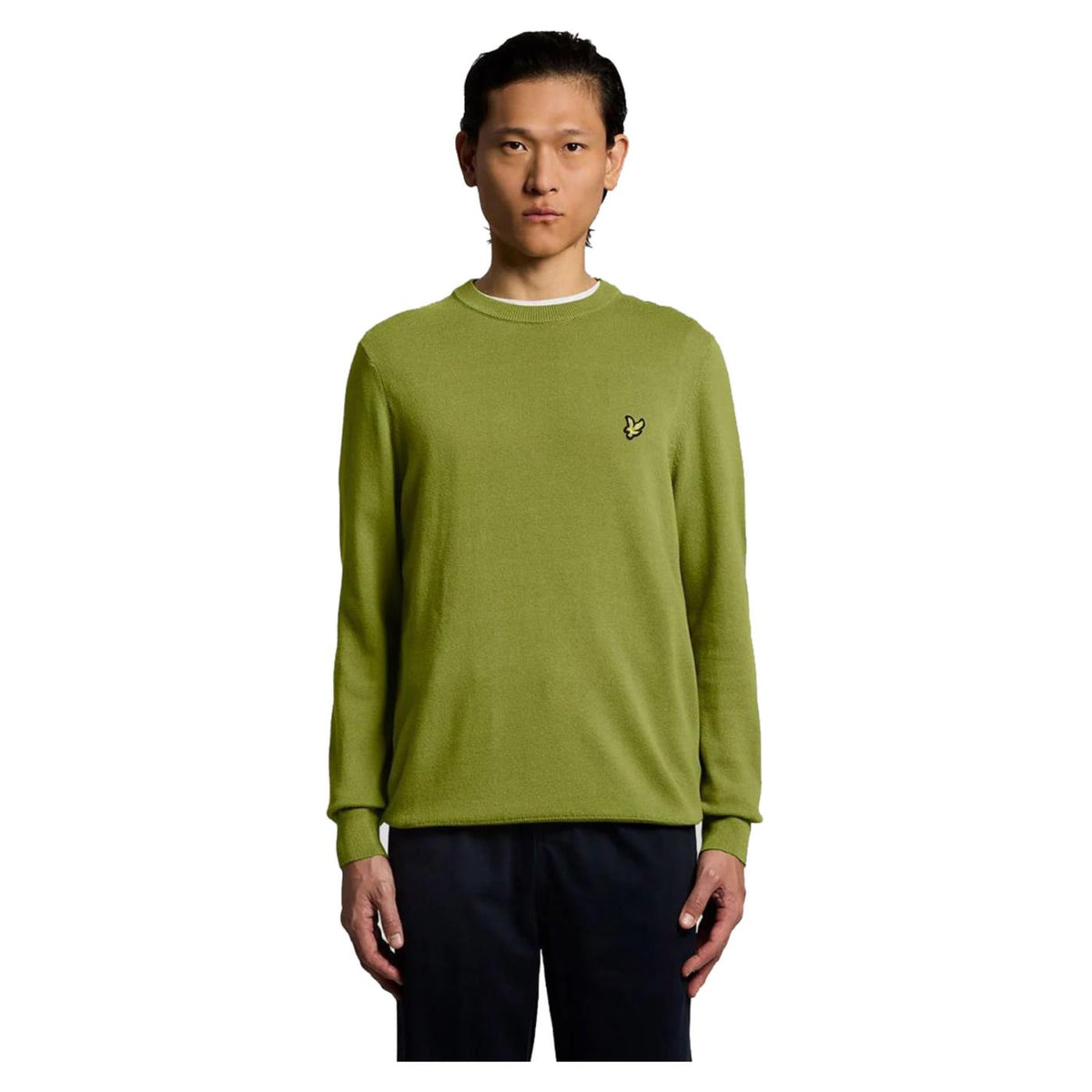LYLE & SCOTT COTTON CREW NECK JUMPER