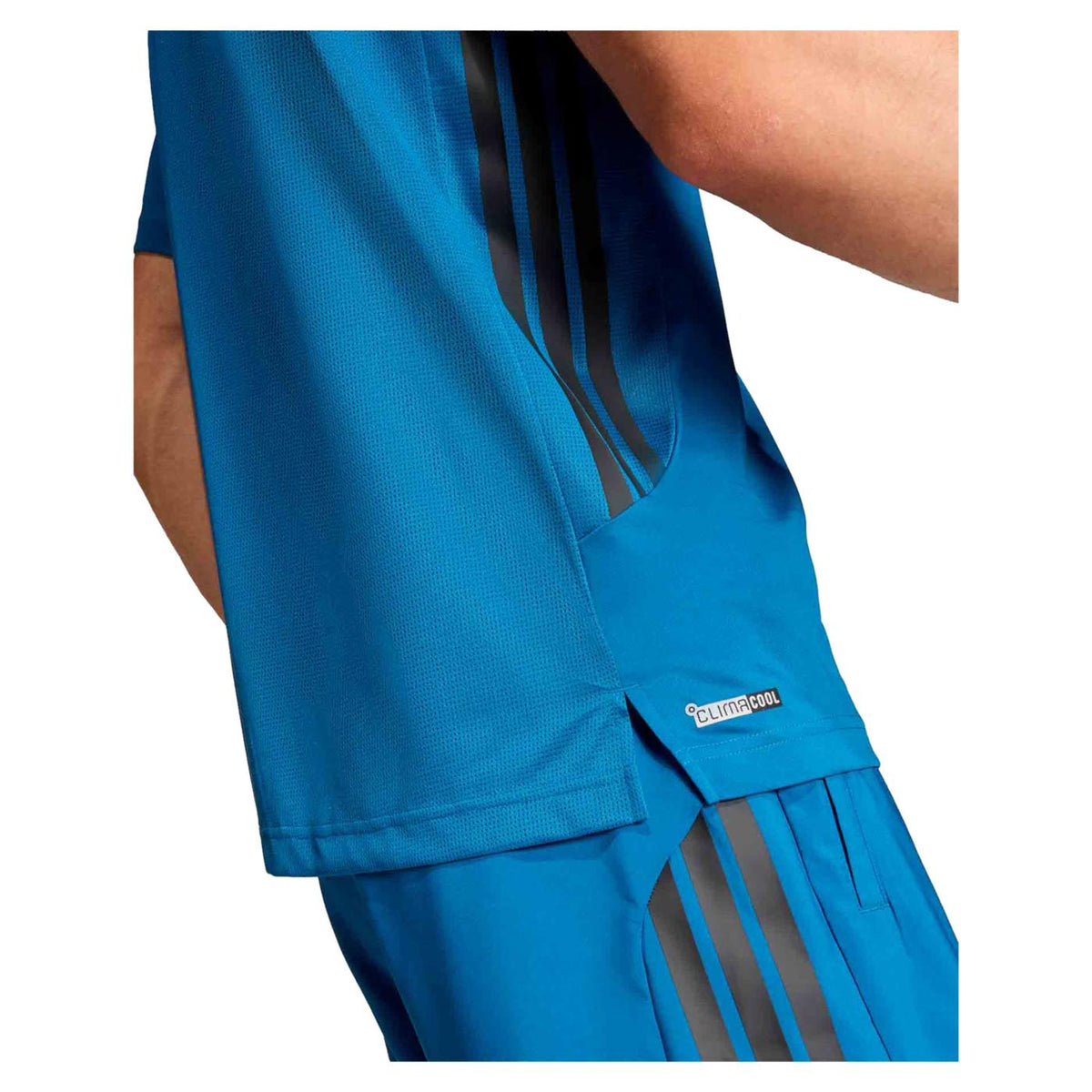 ADIDAS TECHESS 3S TEE - C1-blu - vista 3