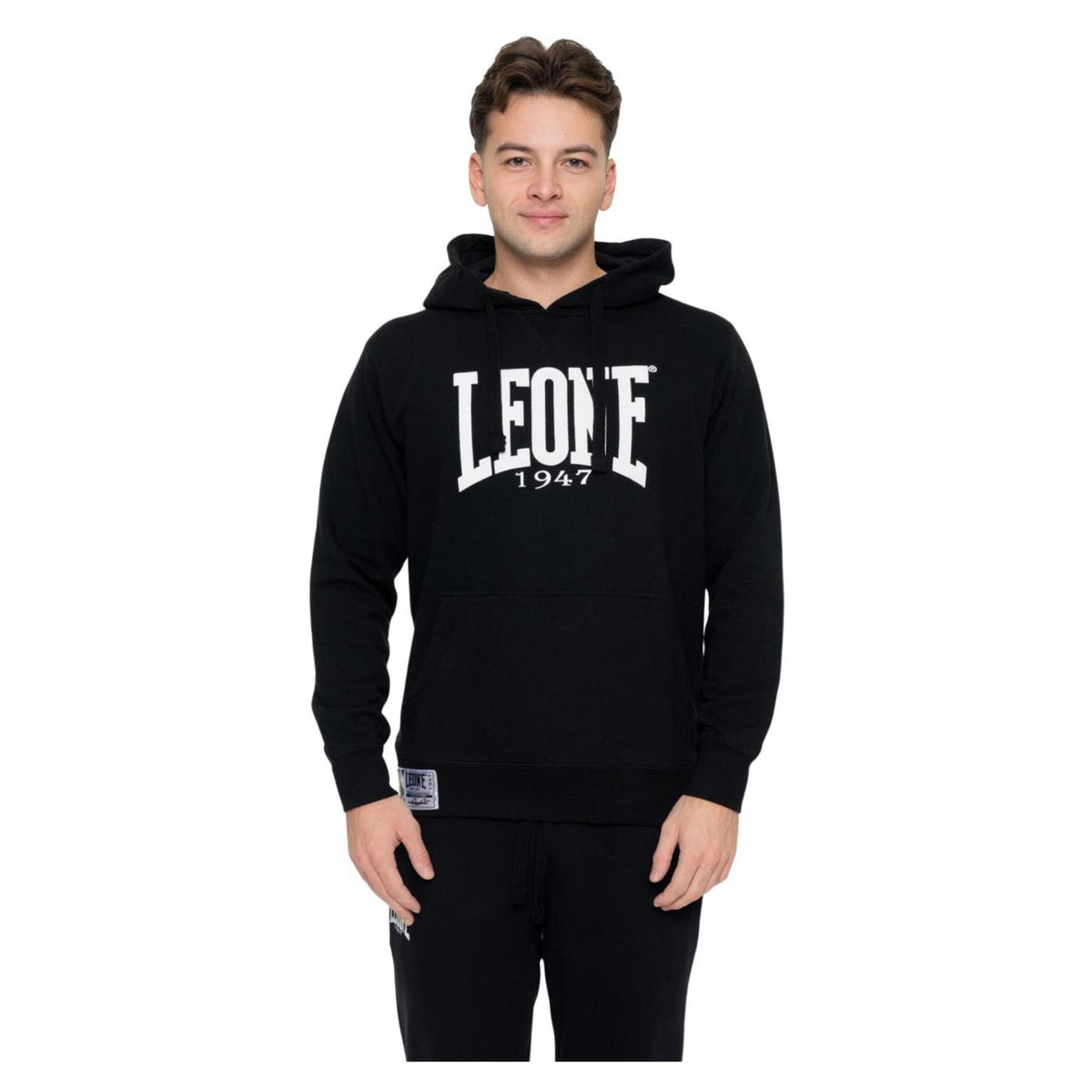 LEONE FELPA HOODY FIGHT ACADEMY - Nero - immagine principale