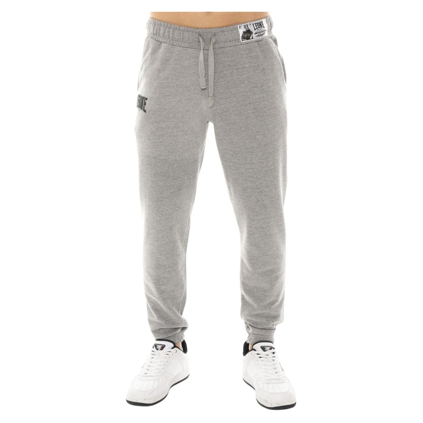 LEONE PANTALONI FIGHT ACADEMY - Grigio chiaro - immagine principale