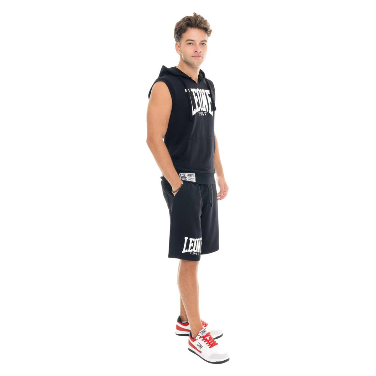 LEONE BERMUDA FIGHT ACADEMY - Nero - vista 4