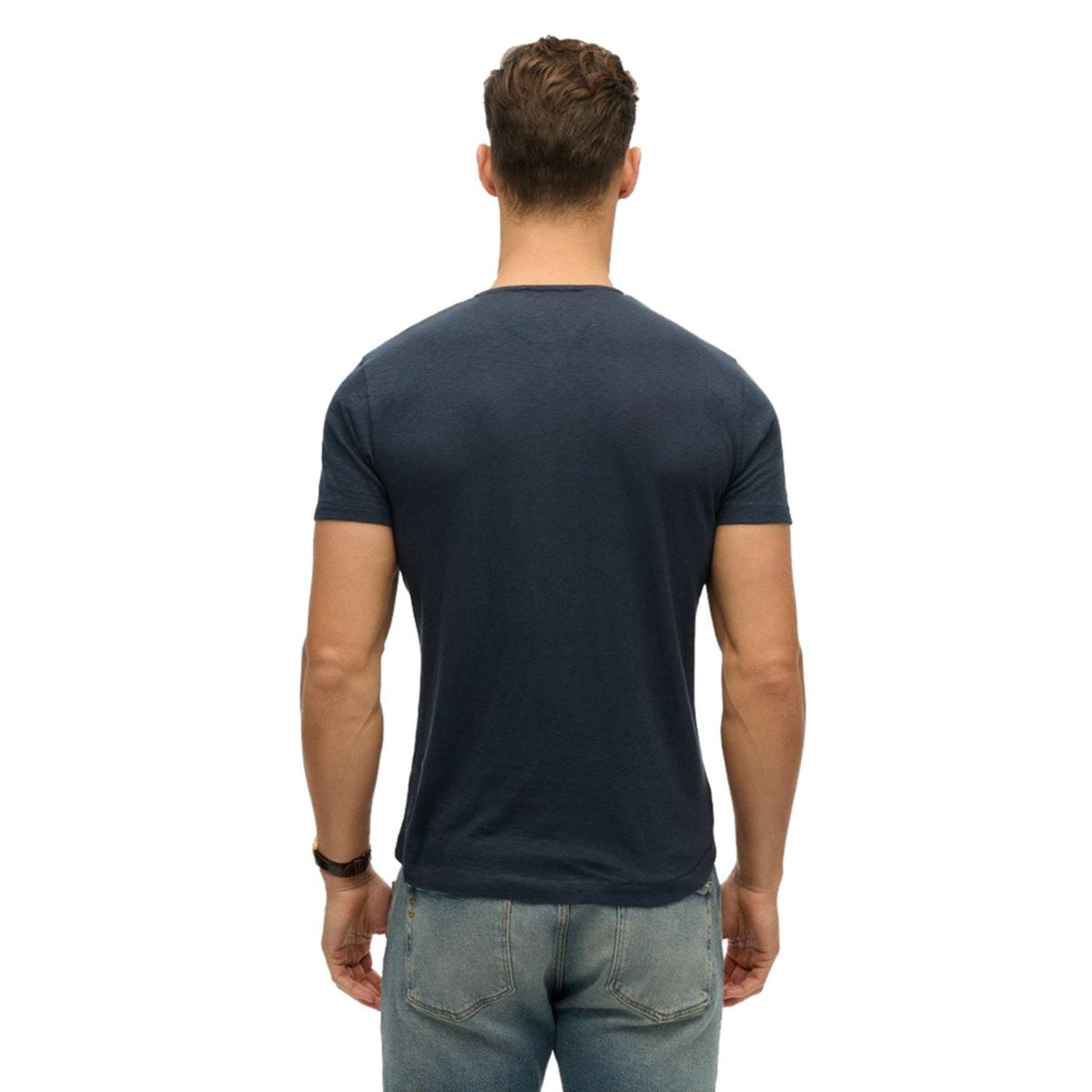 SUPERDRY MERCHANT SS GRANDAD TEE - seconda immagine