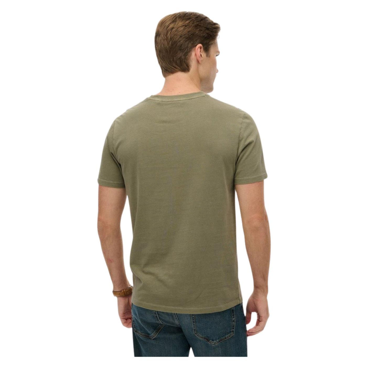 SUPERDRY CLASSIC ESSENTIAL TEE - Militare - vista 2