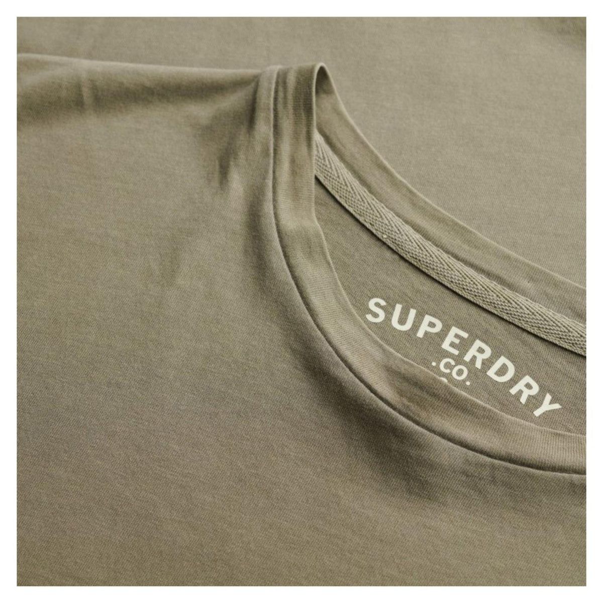 SUPERDRY CLASSIC ESSENTIAL TEE - Militare - vista 3