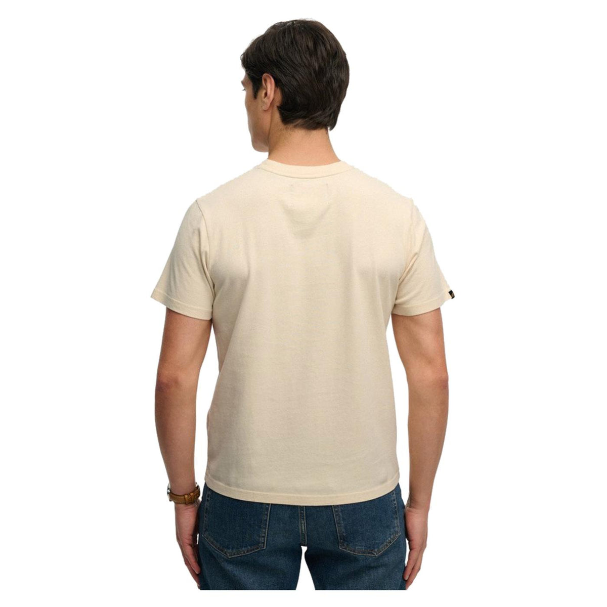 SUPERDRY RETRO OUTDOOR RLXD TEE - Beige - vista 2