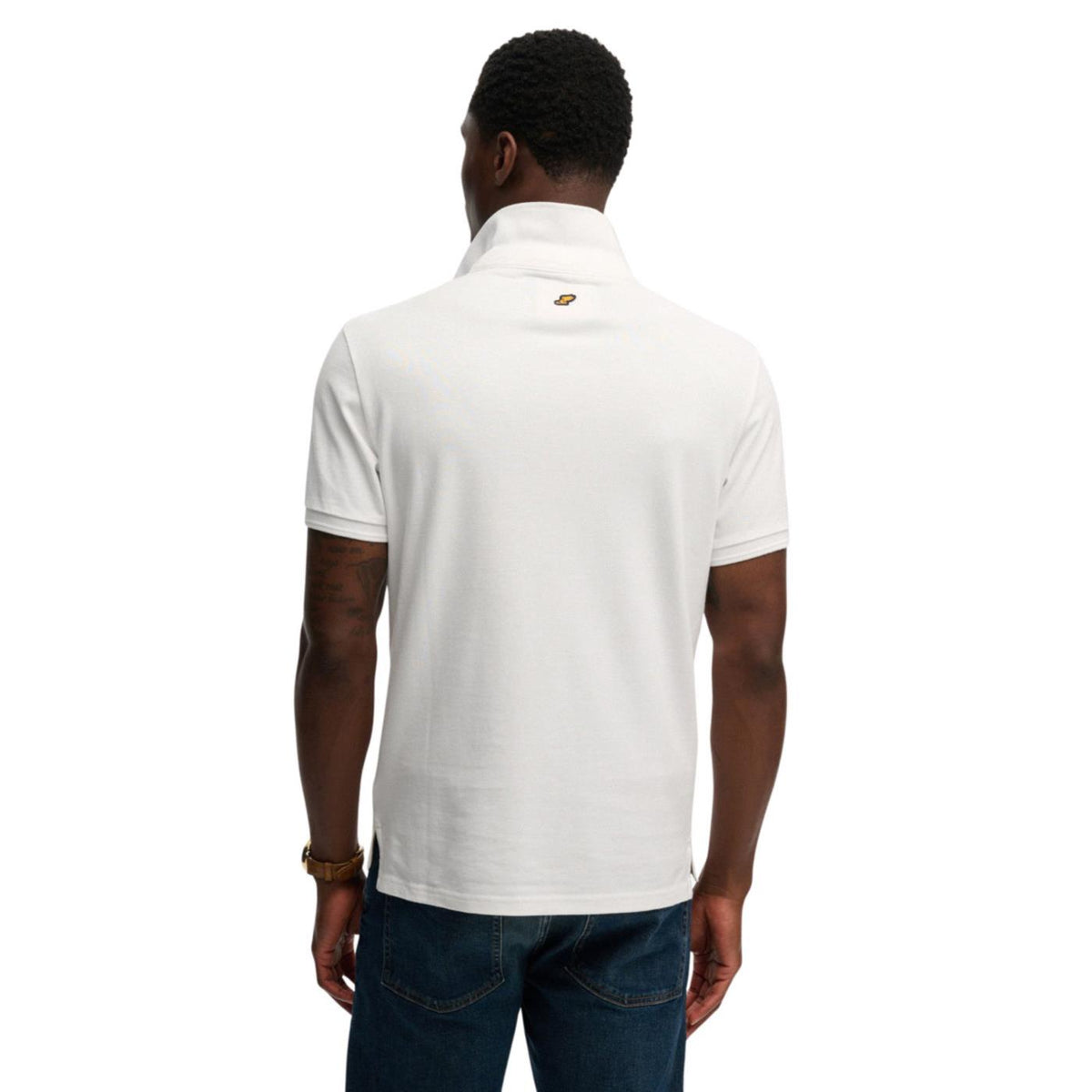SUPERDRY CLASSIC PIQUE POLO - Bianco - vista 3
