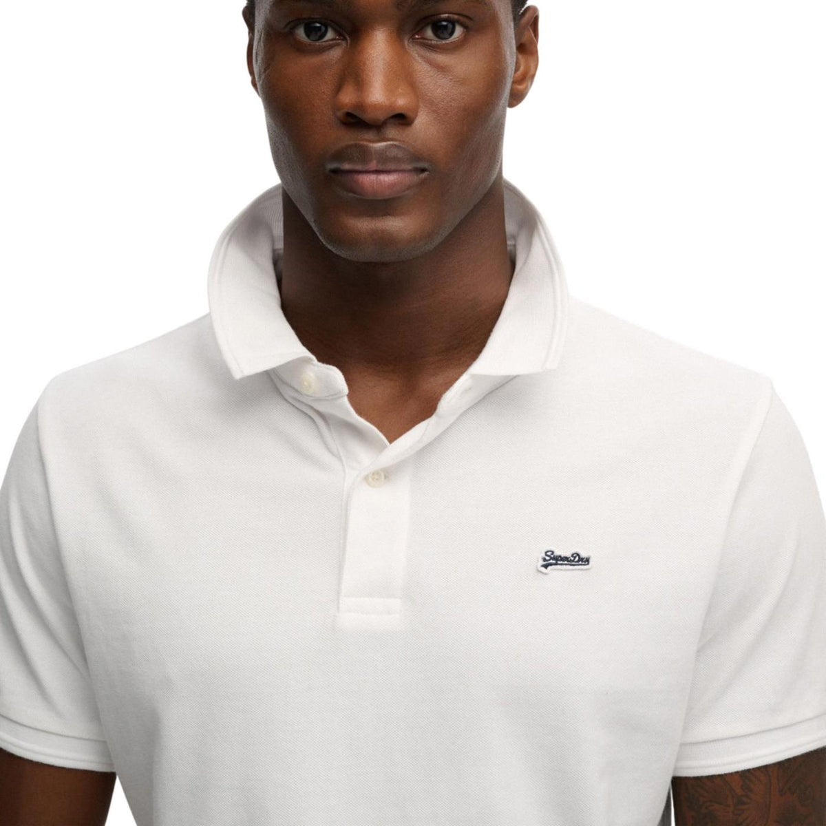 SUPERDRY CLASSIC PIQUE POLO - Bianco - vista 5