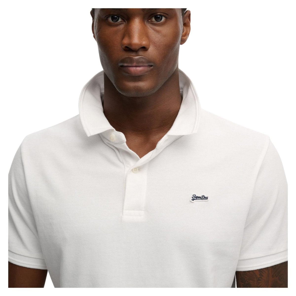 SUPERDRY CLASSIC PIQUE POLO - Bianco - vista 6