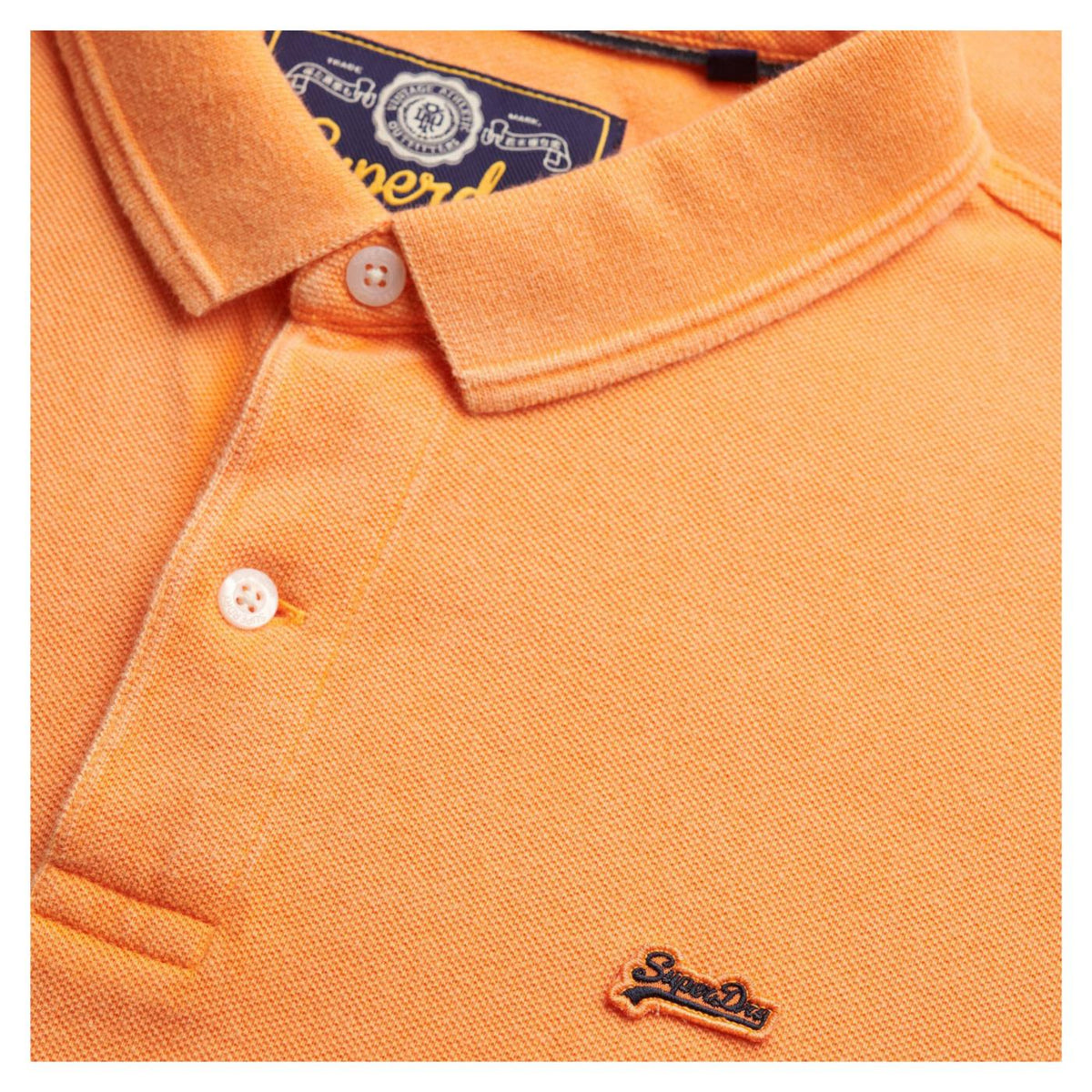 SUPERDRY CLASSIC PIQUE POLO - Arancione - vista 3