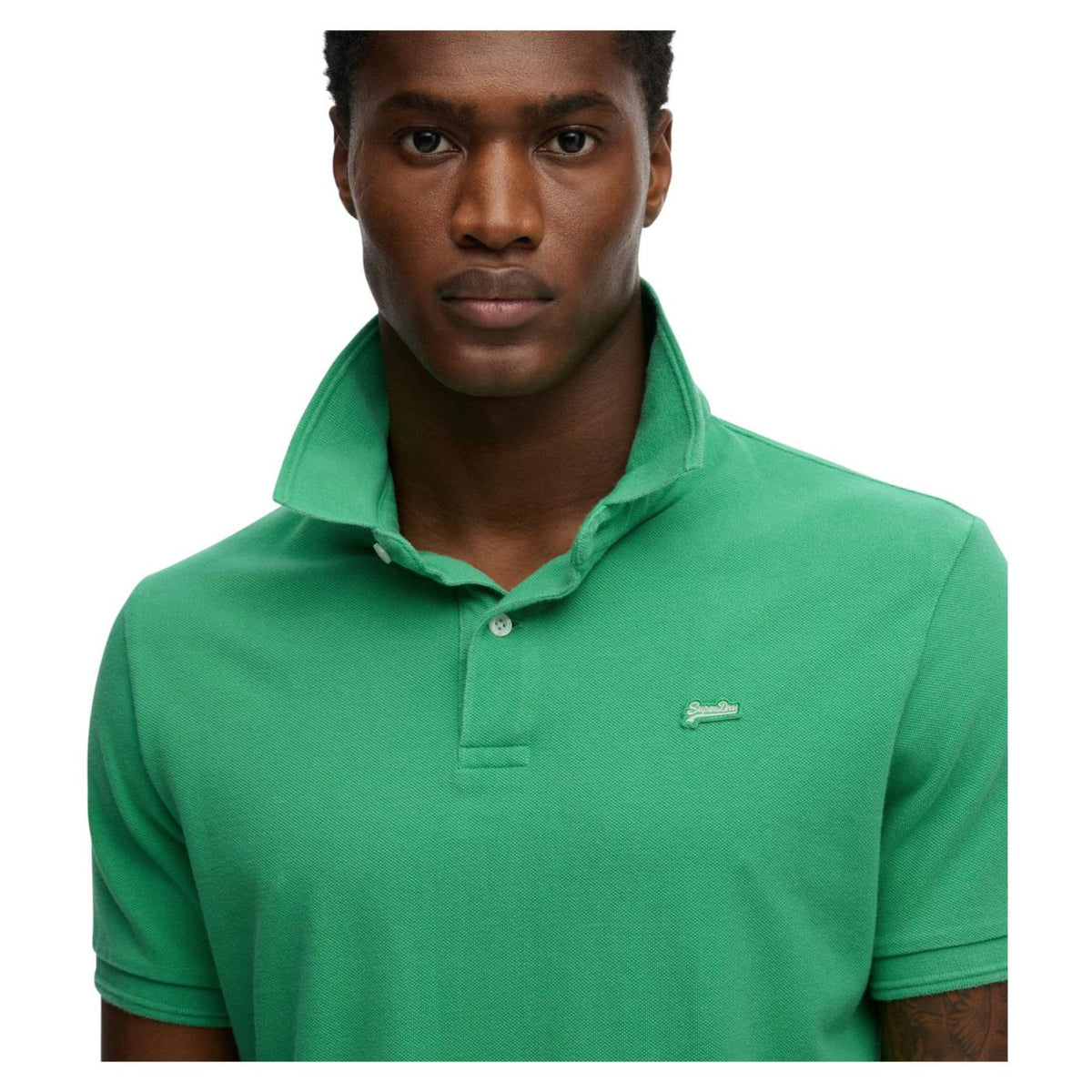 SUPERDRY CLASSIC PIQUE POLO - Verde - vista 6