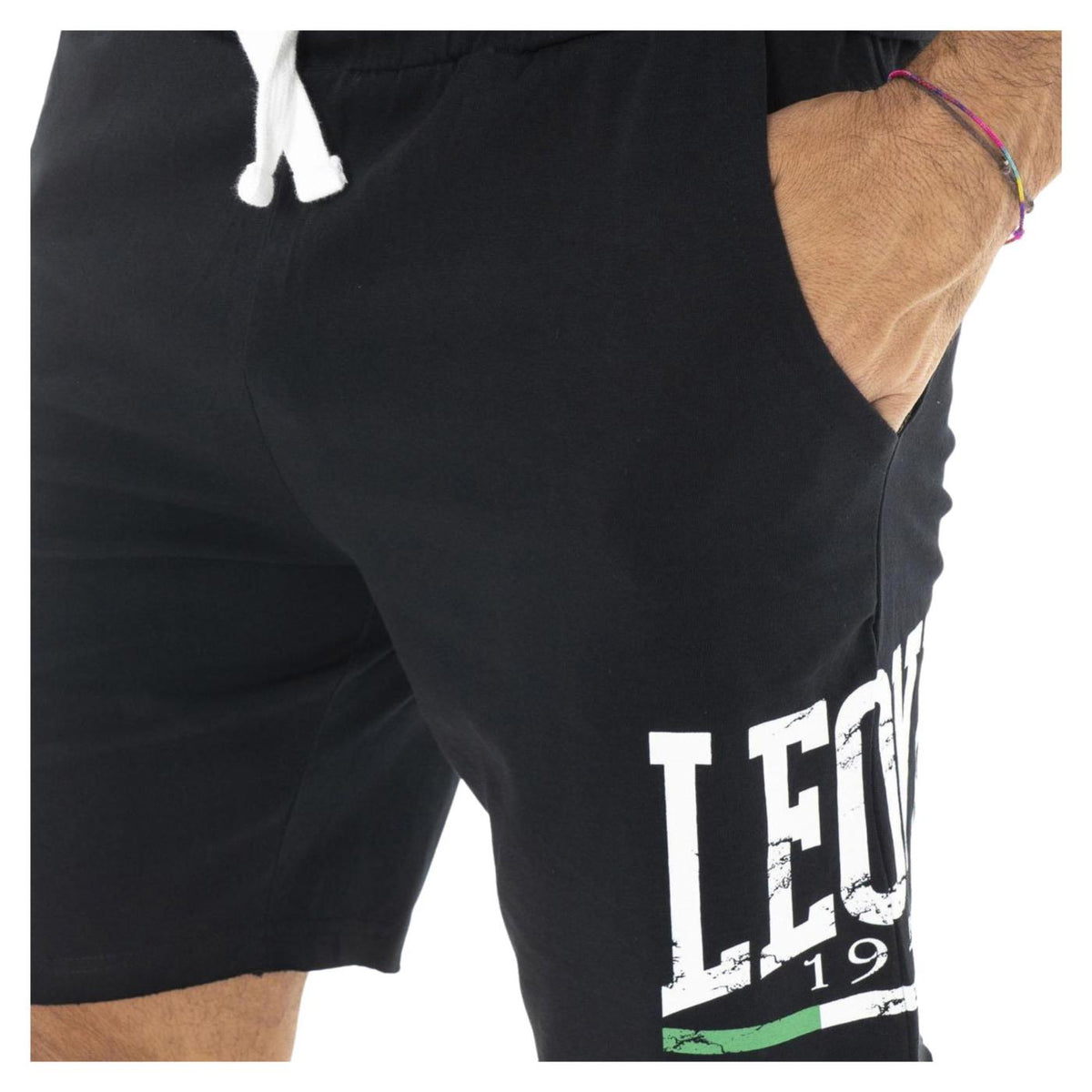 LEONE SET JERSEY LOGO VINTAGE - Nero - vista 4
