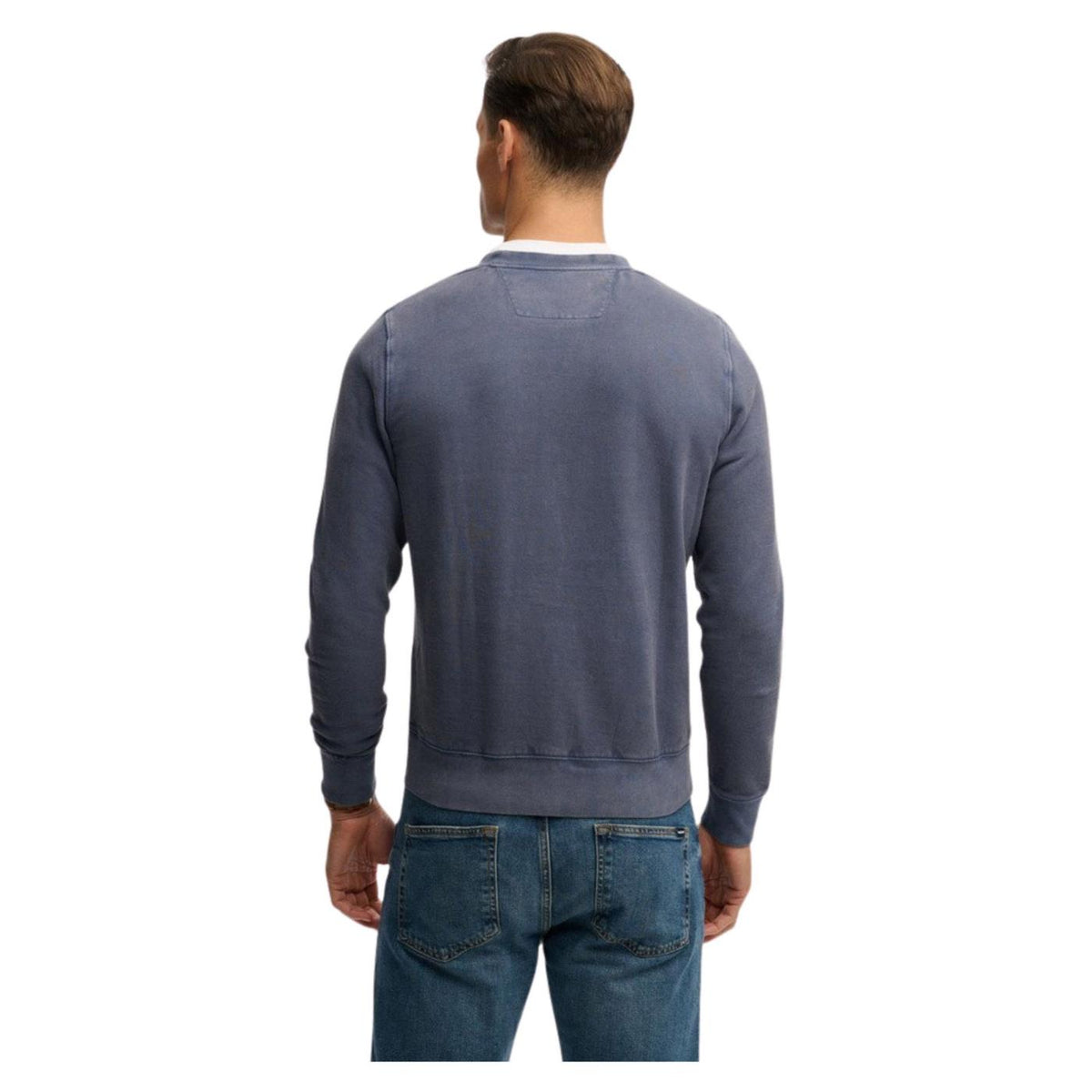 SUPERDRY CLASSIC ESS SWEATSHIRT - Blu - vista 3