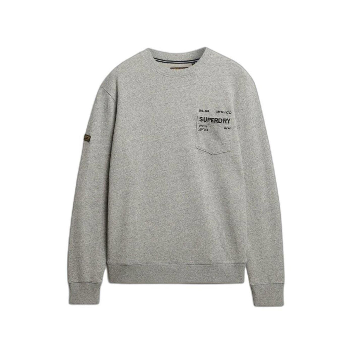 SUPERDRY UTILITY LOOSE SWEAT - Grigio chiaro - vista 3