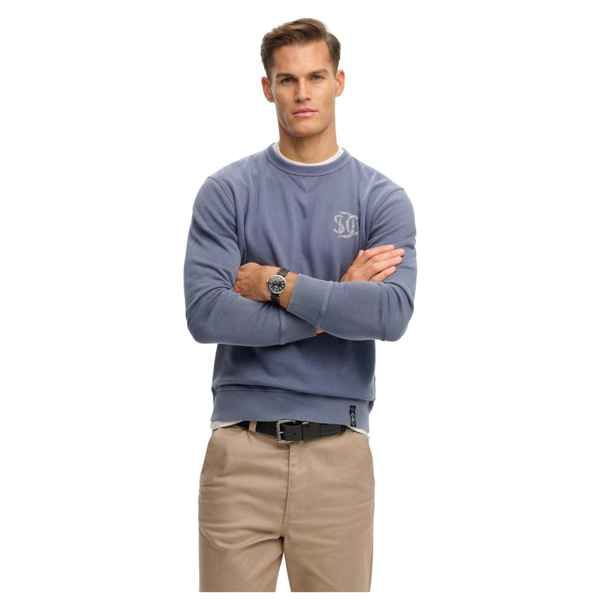 SUPERDRY MERCHANT SWEATSHIRT - Denim - immagine principale