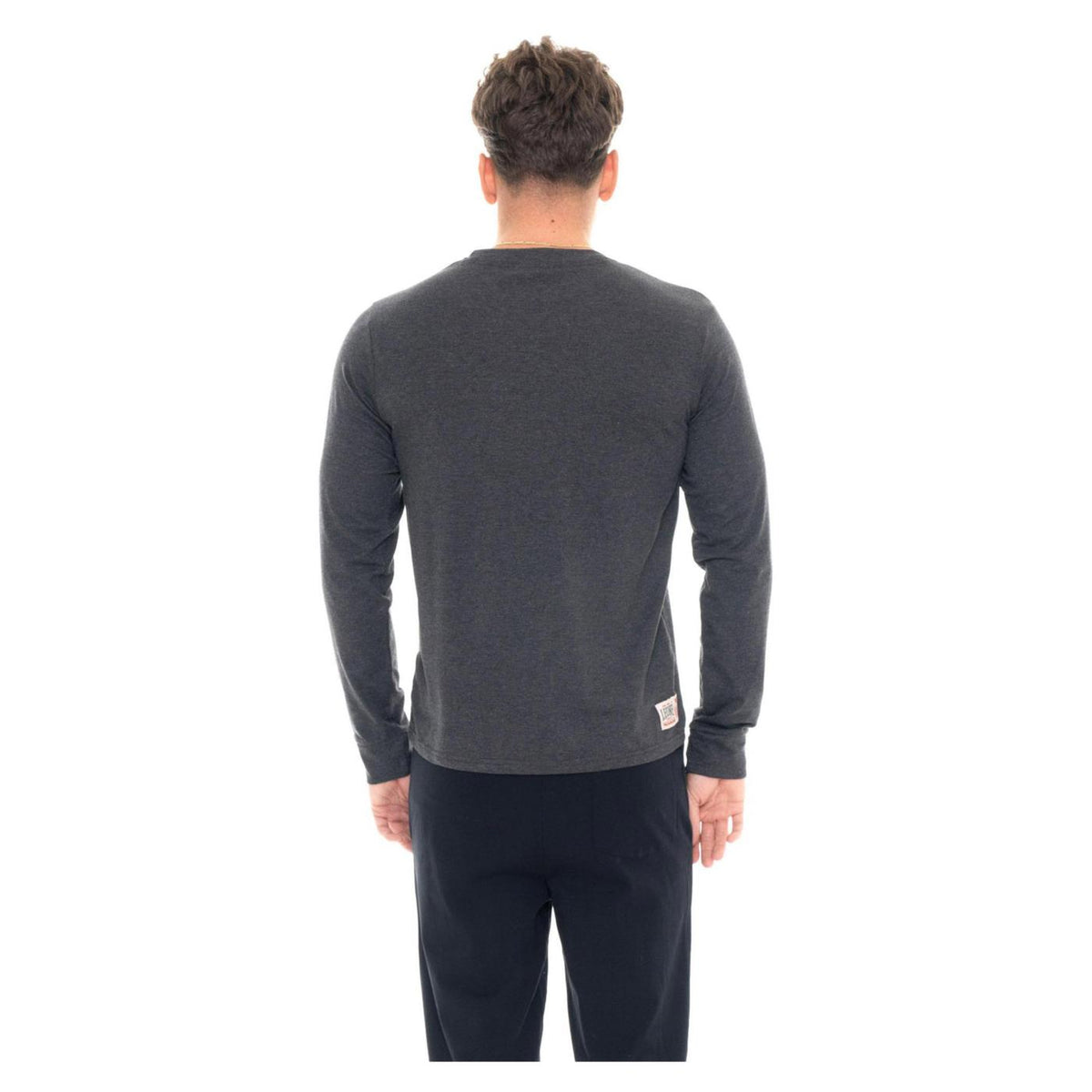 LEONE T-SHIRT ML JERSEY STRETCH - Grigio scuro - vista 2