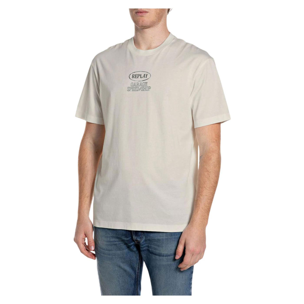 REPLAY T-SHIRT CON STAMPA