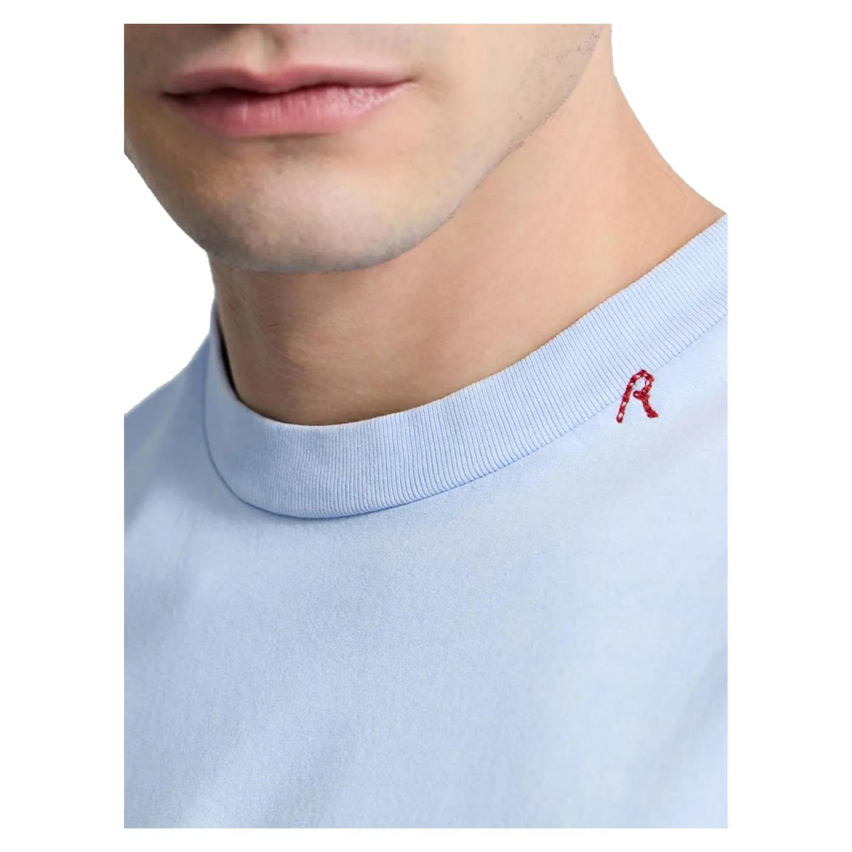 REPLAY T-SHIRT MC UOMO - Azzurro - vista 3