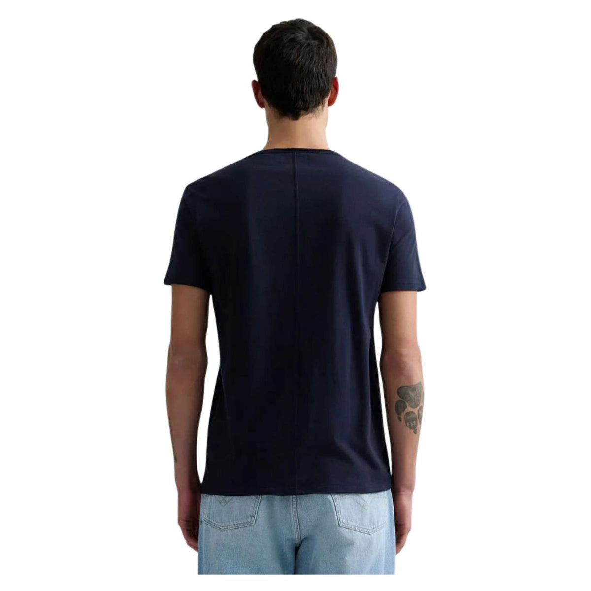 REPLAY T-SHIRT GIROCOLLO COTONE - seconda immagine
