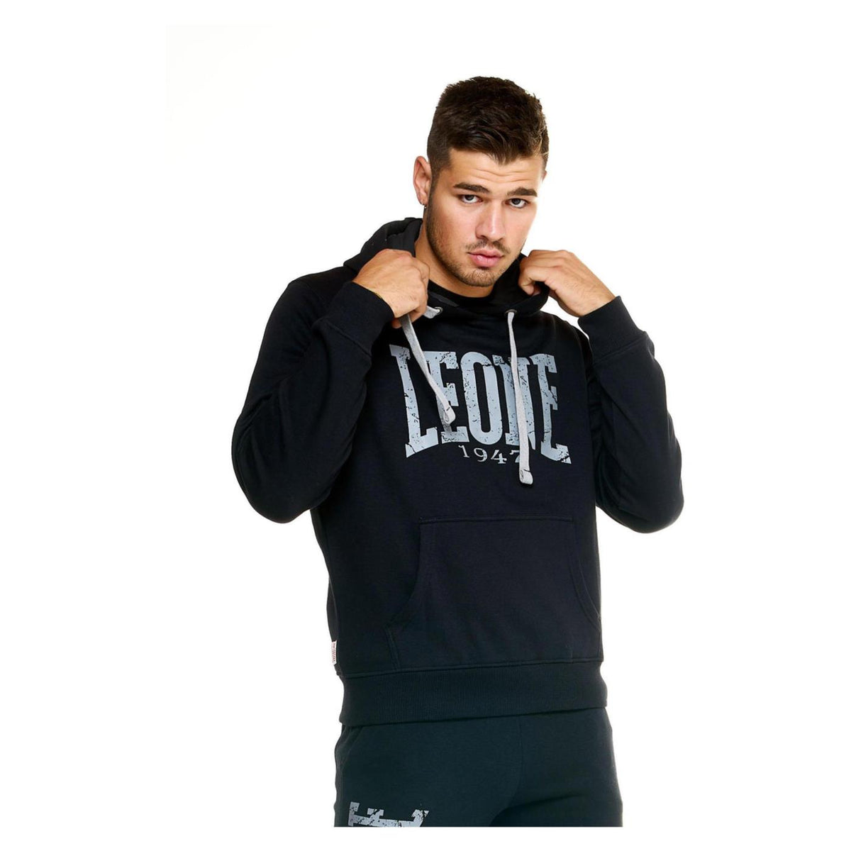 LEONE TUTA BIG LOGO FLC STRETCH - Nero - vista 4