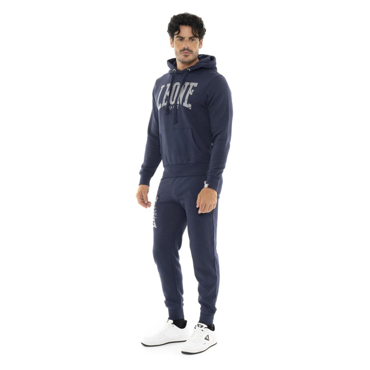 LEONE TUTA BIG LOGO FLC STRETCH - Blu - vista 3