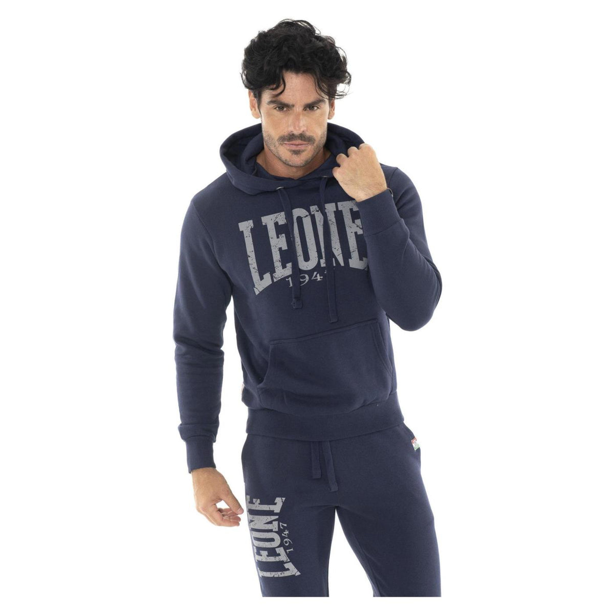 LEONE TUTA BIG LOGO FLC STRETCH - Blu - vista 4