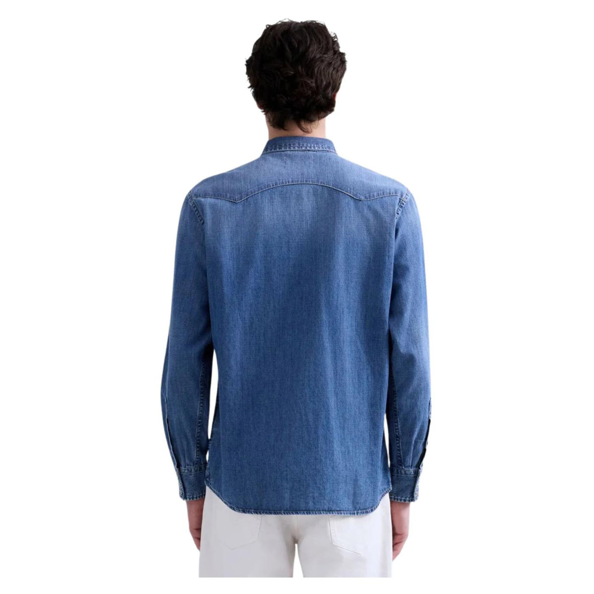 REPLAY CAMICIA WESTERN IN DENIM - seconda immagine