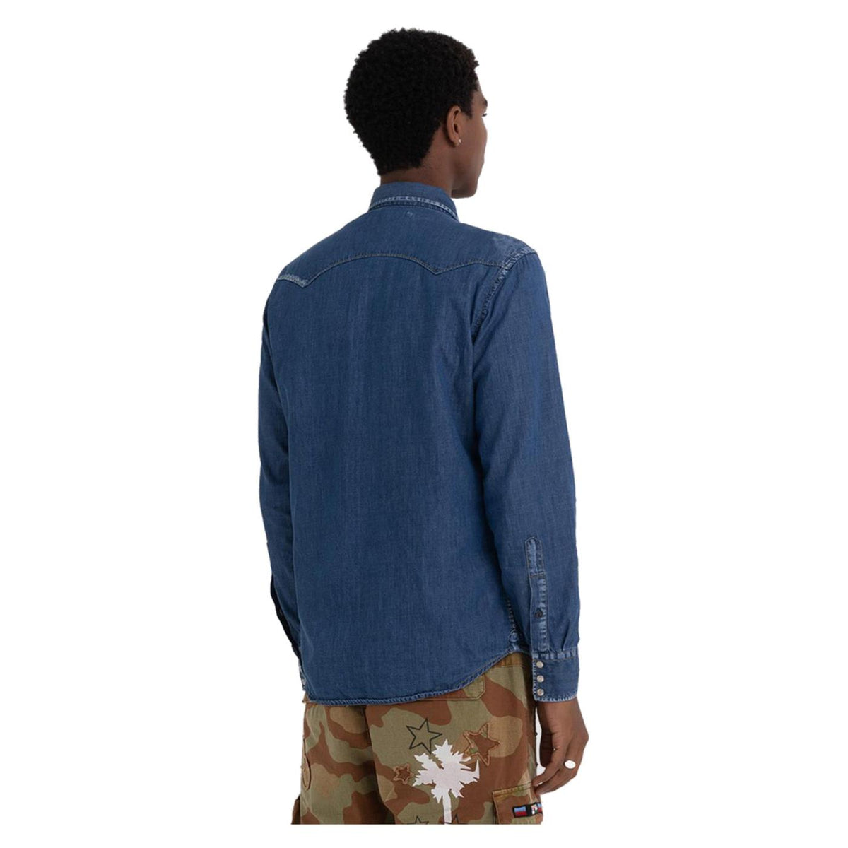 REPLAY CAMICIA UOMO - Denim - vista 2