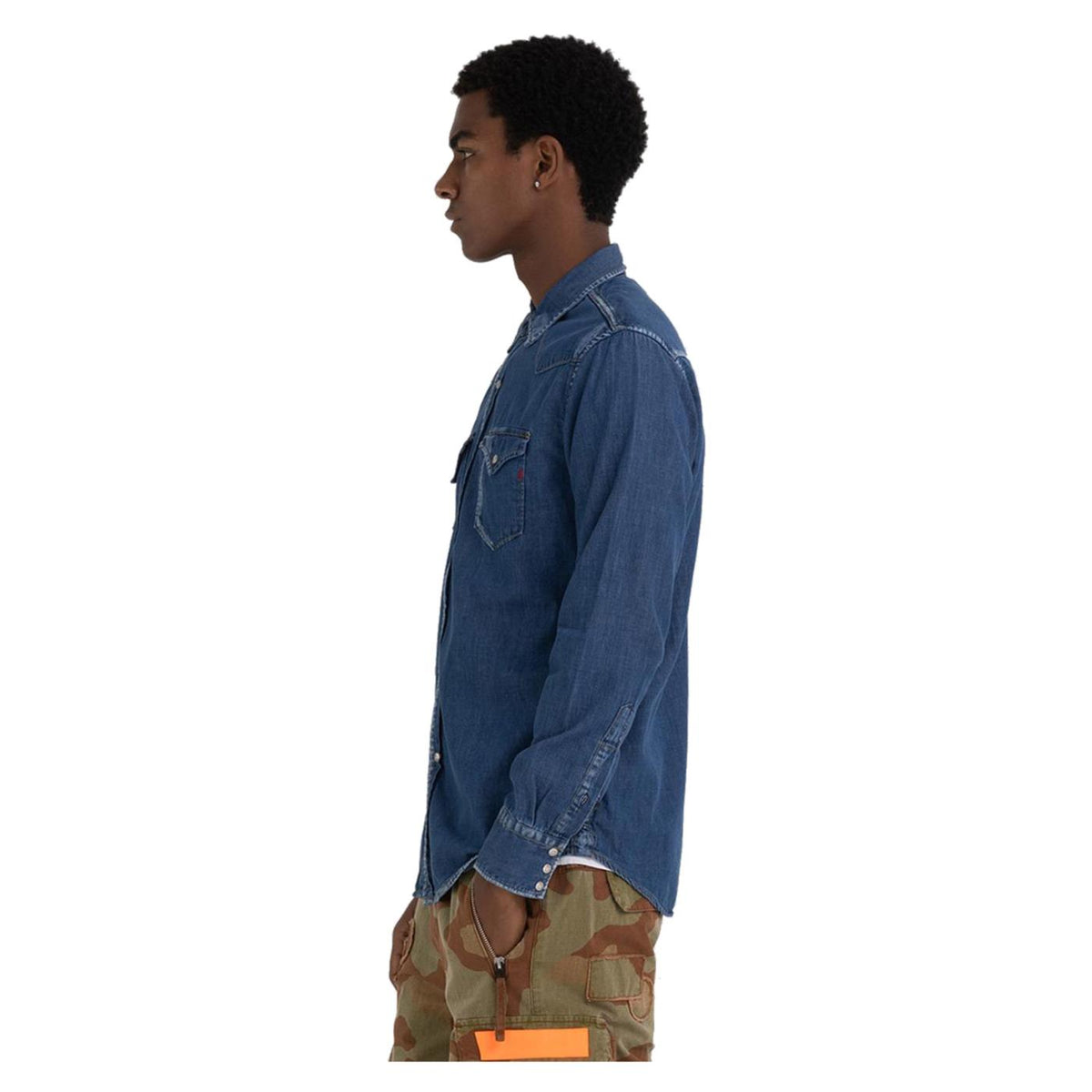 REPLAY CAMICIA UOMO - Denim - vista 3