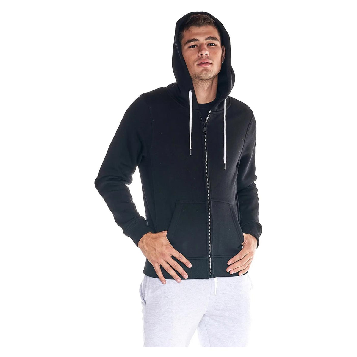 LEONE FELPA CAPPUCCIO FULL ZIP - seconda immagine