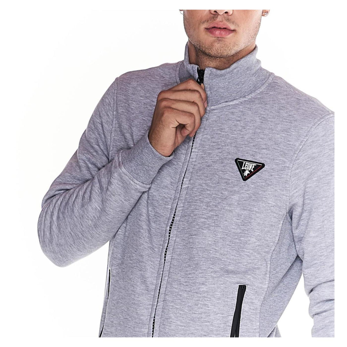 LEONE FELPA PESANTE ZIP LUNGA