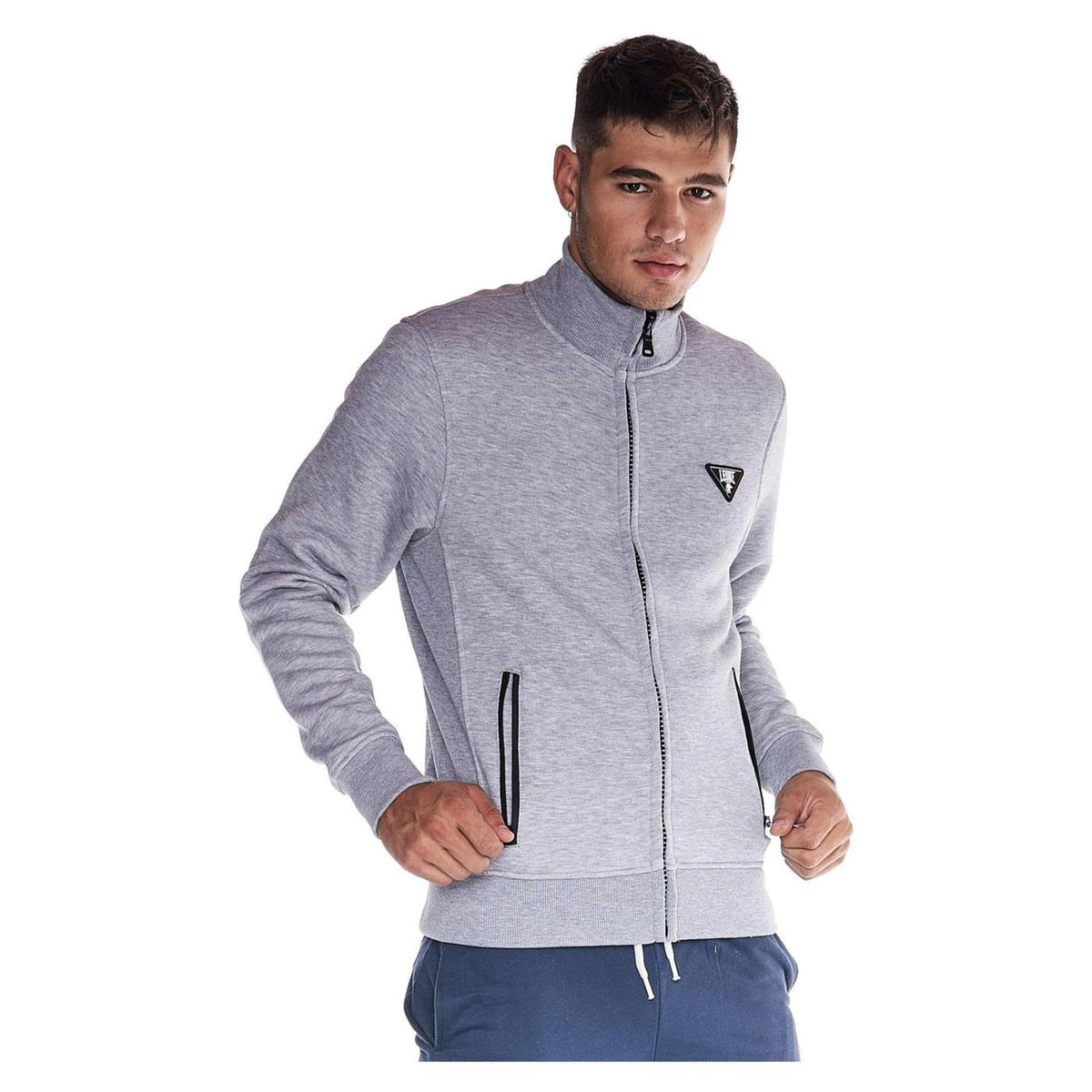 LEONE FELPA PESANTE ZIP LUNGA