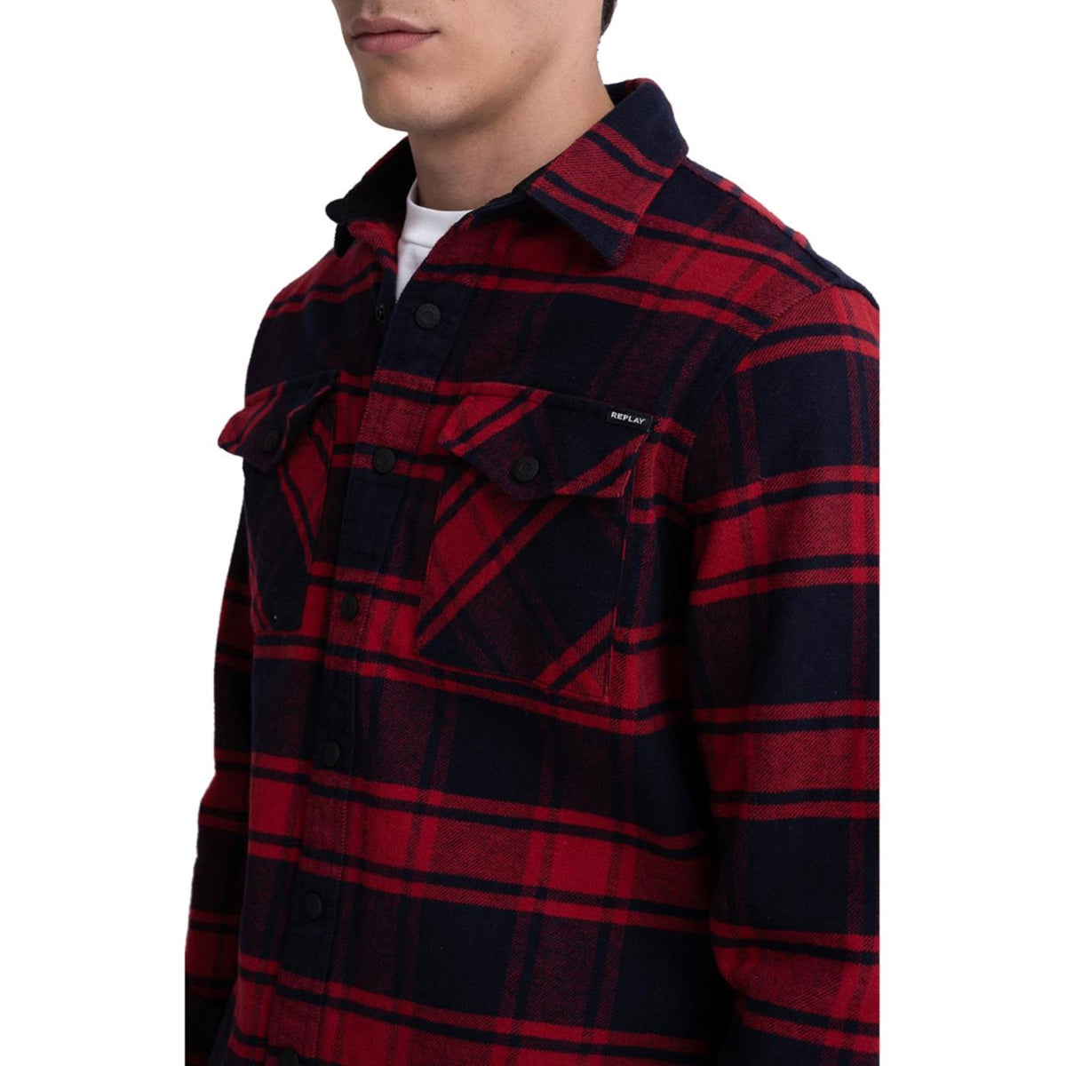 REPLAY CAMICIA UOMO - Rosso - immagine principale