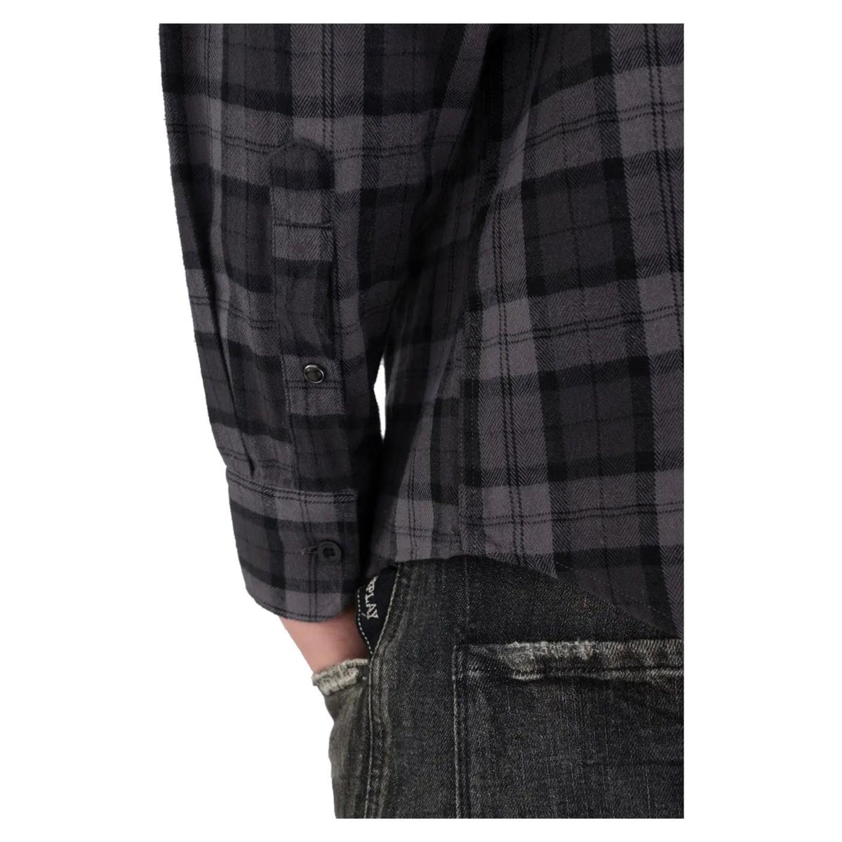 REPLAY CAMICIA CHECK FLANELLA