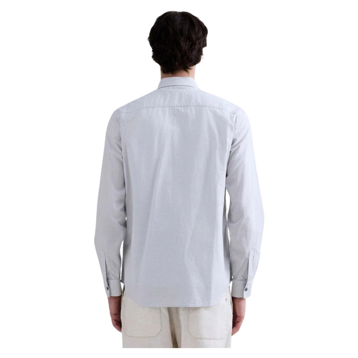 REPLAY CAMICIA ML UOMO - Grigio chiaro - vista 2