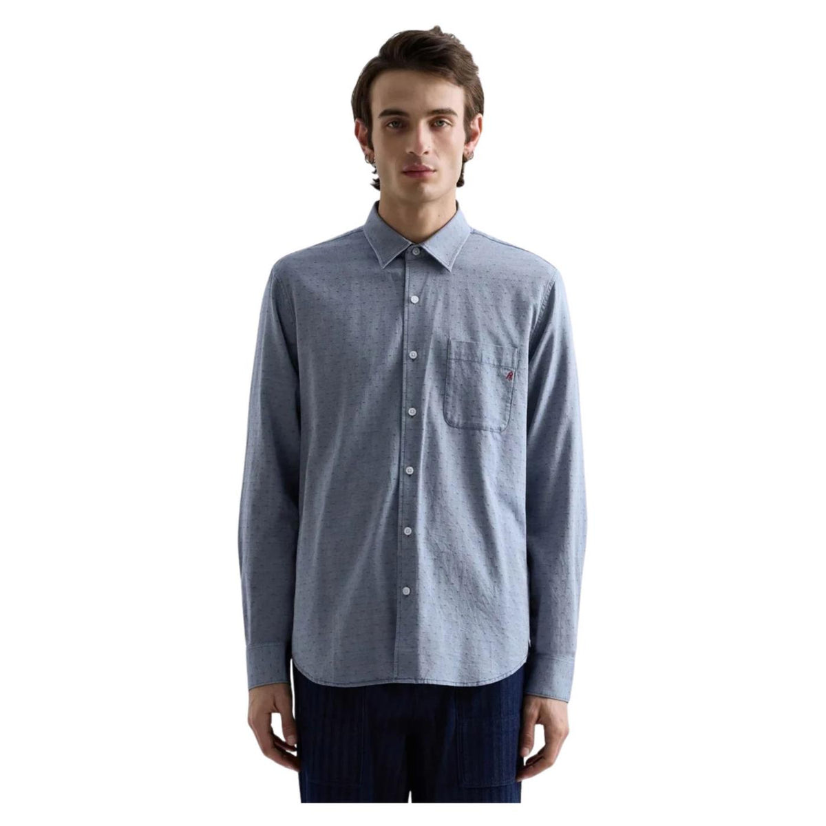 REPLAY CAMICIA ML UOMO - Blu - immagine principale